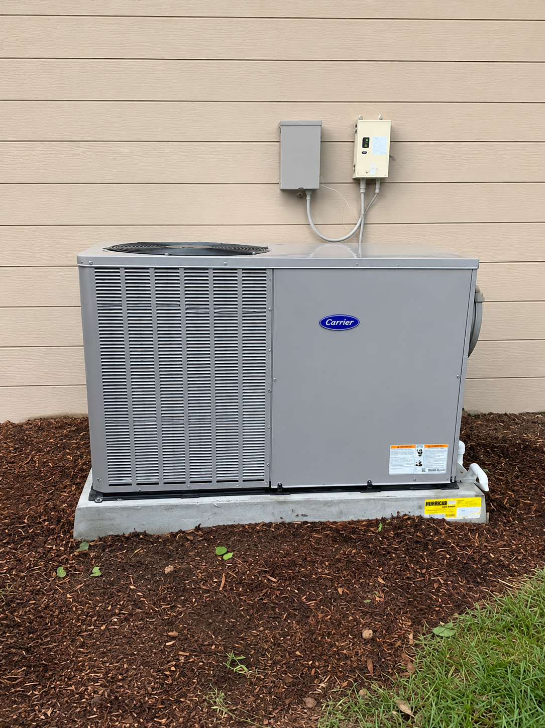Outdoor Carrier AC condenser unit